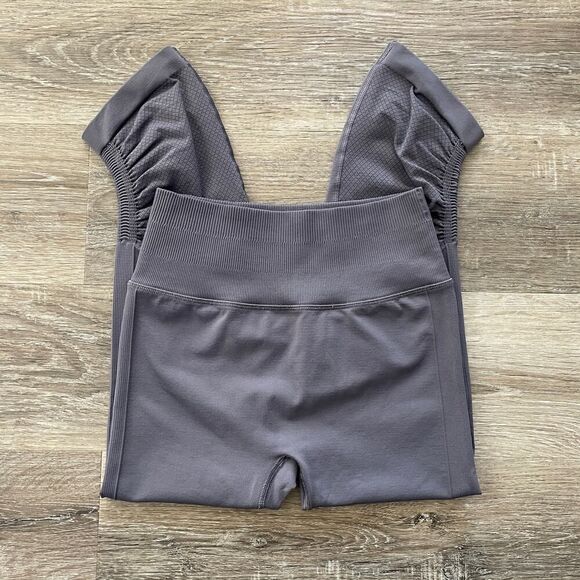 Lululemon Ebb To Street Crop Legging in Moonwalk - Picture 5 of 11